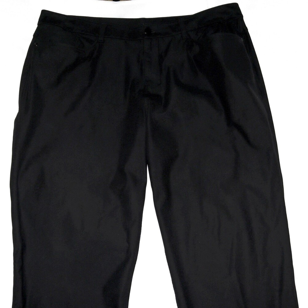 Lululemon ABC Classic-Fit 5 Pocket Pant Warpstreme LM5AQ9S Black Size 38 - Picture 2 of 13